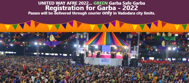 United Way Of Garba 2022 Registration, Pass Prize, Venue at garba.unitedwaybaroda.org