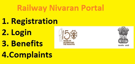 Nivaran Portal 2022 - Registration, Login, Complaint at indianrailways.gov.in