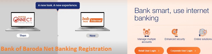Bank of Baroda Net Banking Registration, Login, App Download @ www.bankofbaroda.in