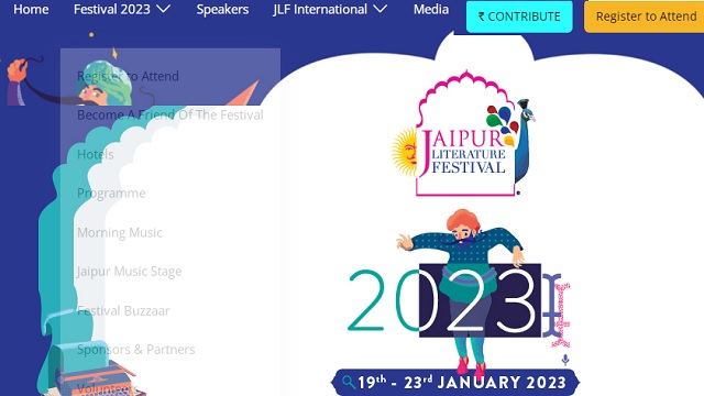 Jaipur Literature Festival 2023 Registration, Schedule, Venue, Dates, Price @ jaipurliteraturefestival.org