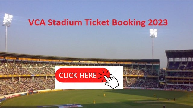 VCA Stadium Ticket Booking 2023, India Vs Australia Cricket Match Ticket Price at insider.in