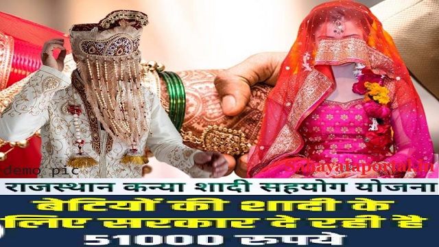 राजस्थान कन्या शादी सहयोग योजना 2023 आवेदन प्रक्रिया, पात्रता, लाभ, फॉर्म